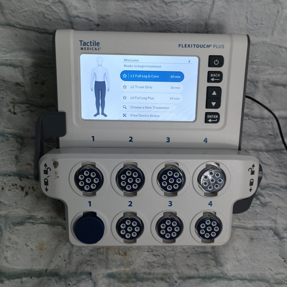 Tactile Medical Flexitouch Plus Compressor Lymphedema Pump PD32-G3 w/ Power Cord